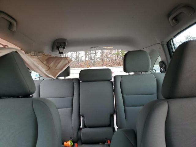 5J6RE4H35BL006421 - 2011 HONDA CR-V LX ვერცხლისფერი ფოტო 10