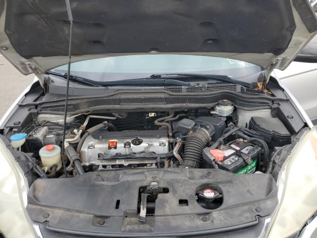 5J6RE4H35BL006421 - 2011 HONDA CR-V LX ვერცხლისფერი ფოტო 12