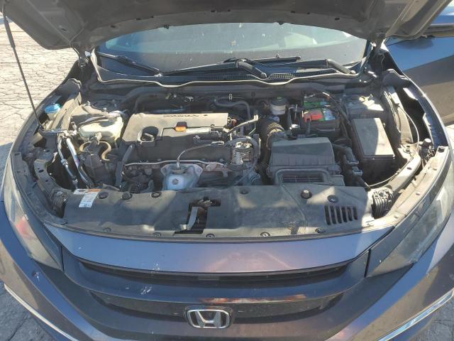 2HGFC2F68KH596726 - 2019 HONDA CIVIC LX ნაცრისფერი ფოტო 11