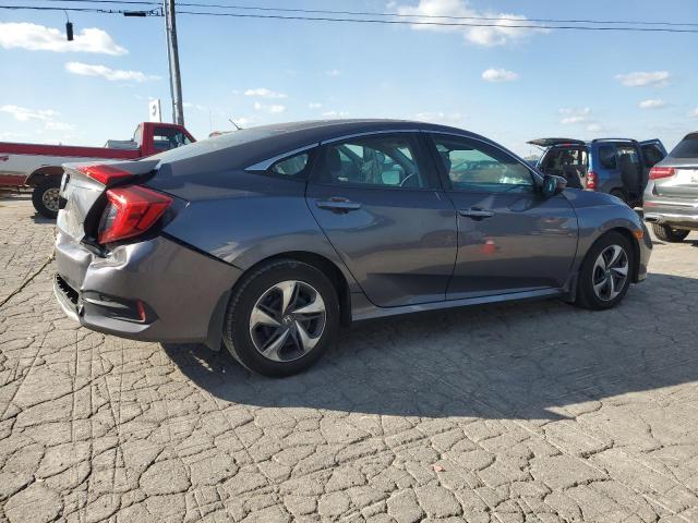 2HGFC2F68KH596726 - 2019 HONDA CIVIC LX ნაცრისფერი ფოტო 3
