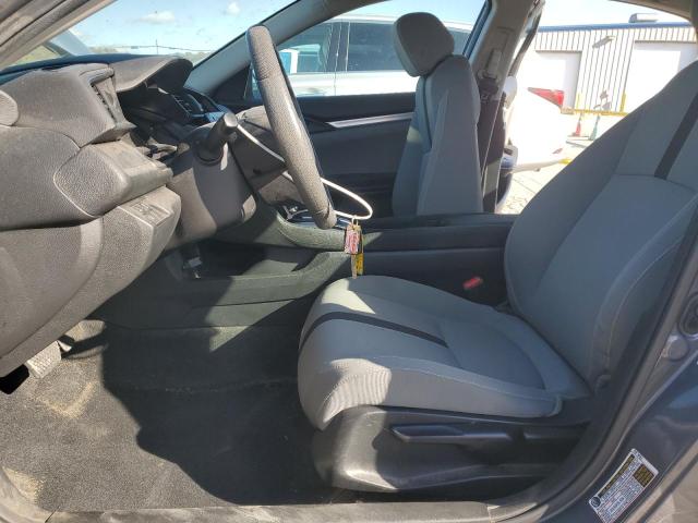2HGFC2F68KH596726 - 2019 HONDA CIVIC LX ნაცრისფერი ფოტო 7