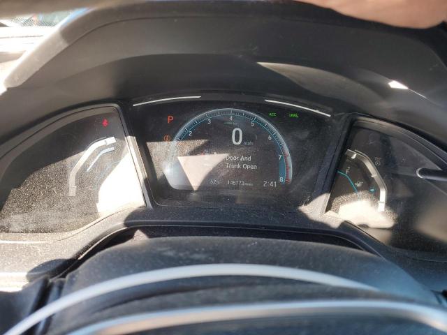 2HGFC2F68KH596726 - 2019 HONDA CIVIC LX ნაცრისფერი ფოტო 9