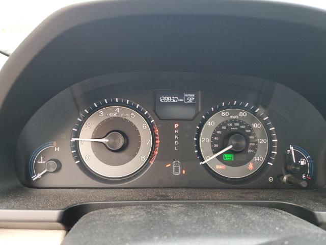 5FNRL5H66DB013640 - 2013 HONDA ODYSSEY EXL Շագանակագույն լուսանկար 9