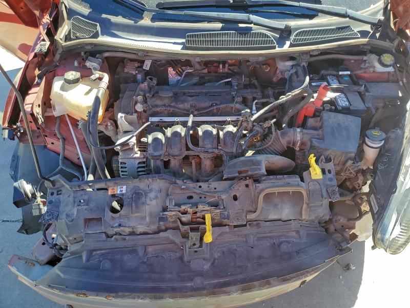 3FADP4EJ8JM136208 - 2018 FORD FIESTA SE MAROON photo 11