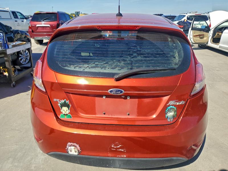 3FADP4EJ8JM136208 - 2018 FORD FIESTA SE MAROON photo 6