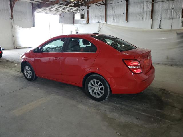 1G1JD5SG6H4105851 - 2017 CHEVROLET SONIC LT 红色 照片 2