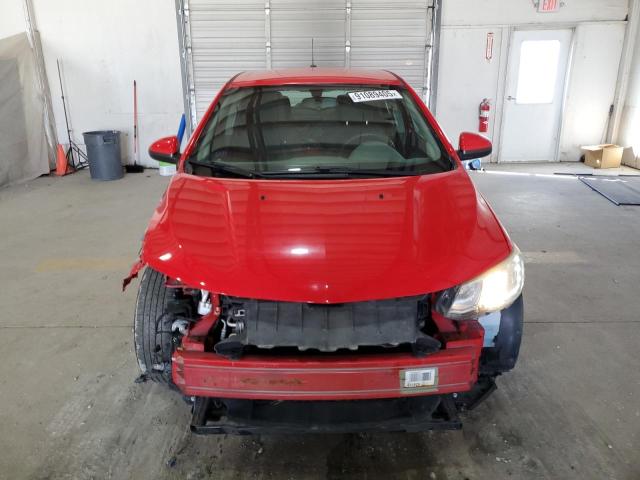 1G1JD5SG6H4105851 - 2017 CHEVROLET SONIC LT 红色 照片 5