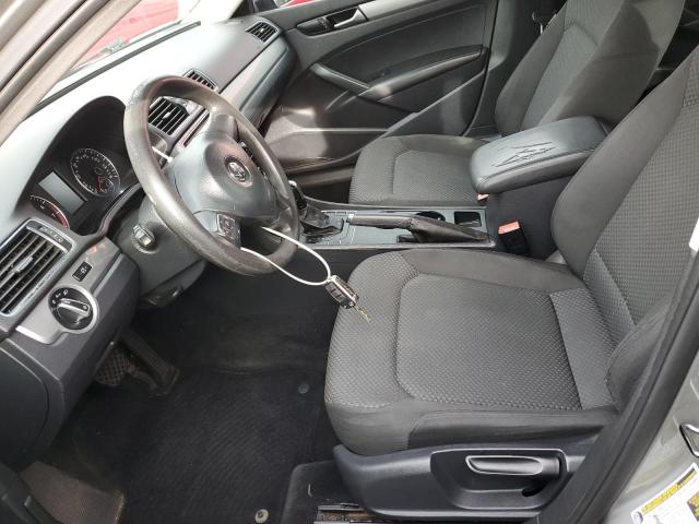 1VWAT7A3XEC049867 - 2014 VOLKSWAGEN PASSAT S SILVER photo 7