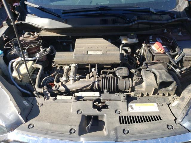 2HKRW2H86KH608512 - 2019 HONDA CR-V EXL BURGUNDY photo 11