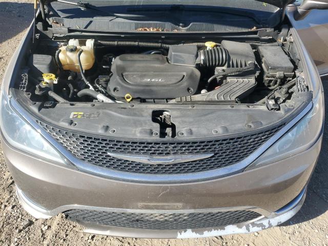 2C4RC1BG5HR536894 - 2017 CHRYSLER PACIFICA TOURING L SILVER photo 12