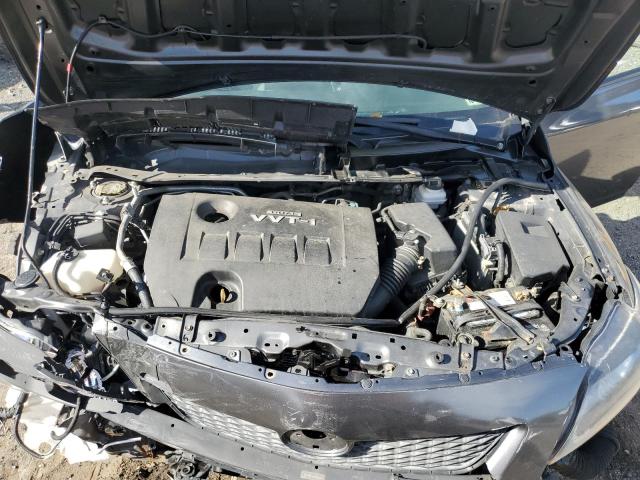 1NXBU4EE2AZ268109 - 2010 TOYOTA COROLLA BASE GRAY photo 11