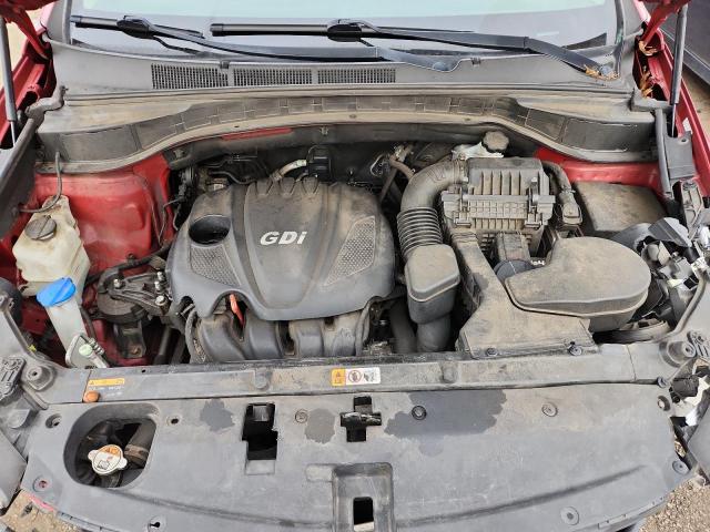 5XYZU3LB0GG330364 - 2016 HYUNDAI SANTA FE S BURGUNDY photo 11