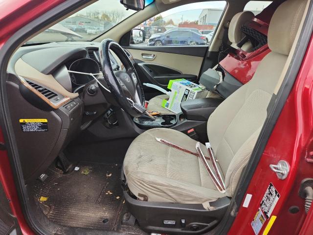 5XYZU3LB0GG330364 - 2016 HYUNDAI SANTA FE S BURGUNDY photo 7