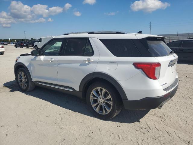 1FMSK8FH3MGB54872 - 2021 FORD EXPLORER LIMITED WHITE photo 2