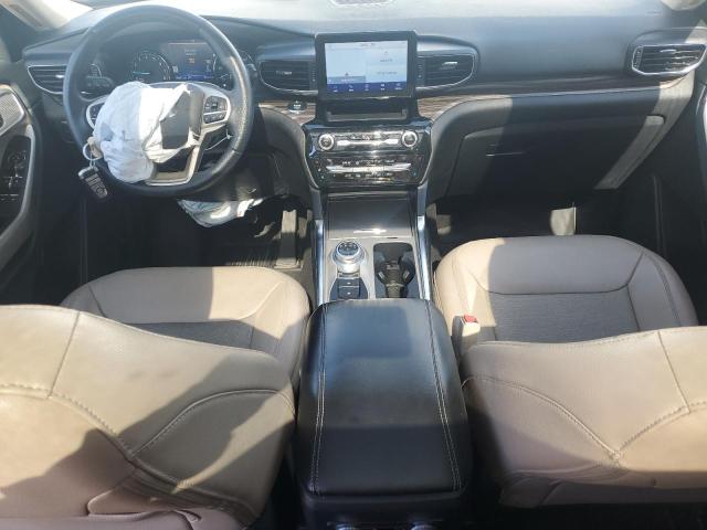 1FMSK8FH3MGB54872 - 2021 FORD EXPLORER LIMITED WHITE photo 8