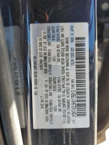 JM3KFADL6H0176913 - 2017 MAZDA CX-5 GRAND TOURING BLUE photo 13