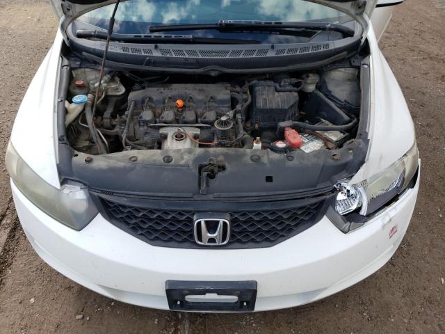 2HGFG1B04AH002180 - 2010 HONDA CIVIC EXL WHITE photo 11