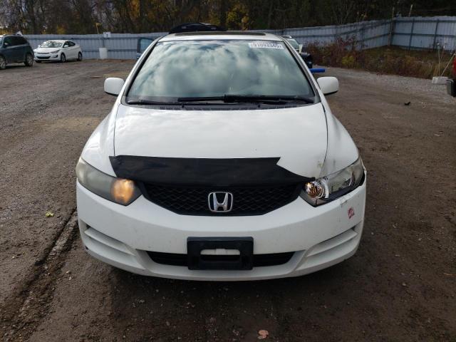 2HGFG1B04AH002180 - 2010 HONDA CIVIC EXL WHITE photo 5