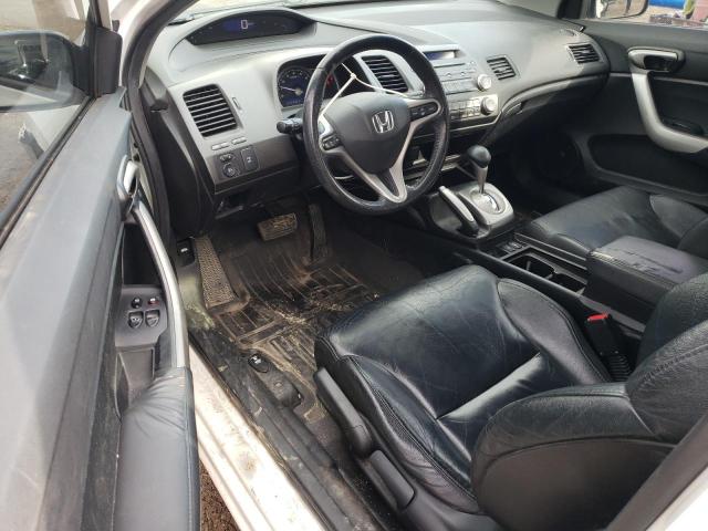 2HGFG1B04AH002180 - 2010 HONDA CIVIC EXL WHITE photo 8