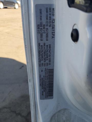 ZFBERFAB0H6E95359 - 2017 RAM PROMASTER WHITE photo 12