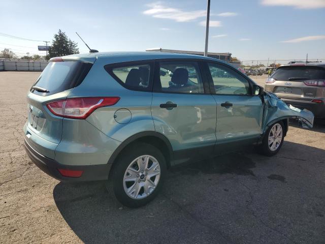 1FMCU0F78DUD00529 - 2013 FORD ESCAPE S TURQUOISE photo 3