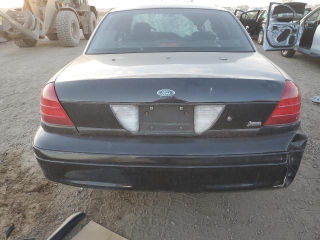2FAHP71V69X111691 - 2009 FORD CROWN VICT POLICE INTERCEPTOR BLACK photo 6