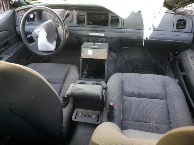 2FAHP71V69X111691 - 2009 FORD CROWN VICT POLICE INTERCEPTOR BLACK photo 8