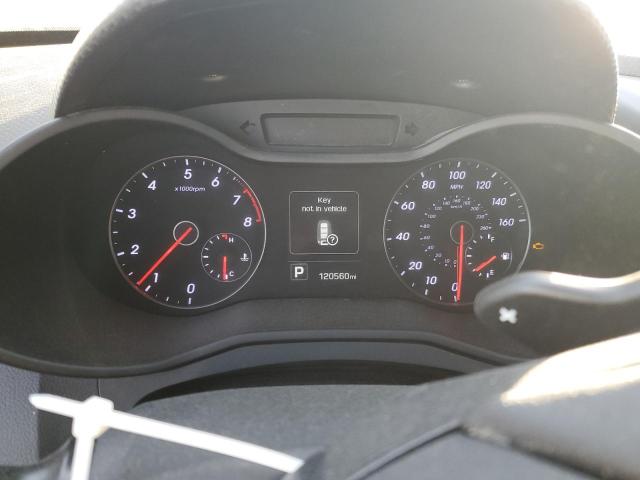 KMHTC6AE0GU288554 - 2016 HYUNDAI VELOSTER TURBO BLUE photo 9