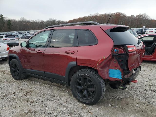 1C4PJMBB4EW159156 - 2014 JEEP CHEROKEE TRAILHAWK BURGUNDY photo 2
