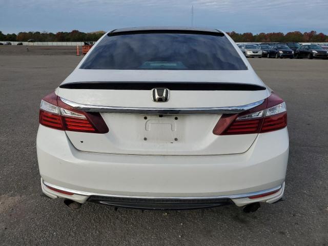 1HGCR2F57GA071154 - 2016 HONDA ACCORD SPORT WHITE photo 6