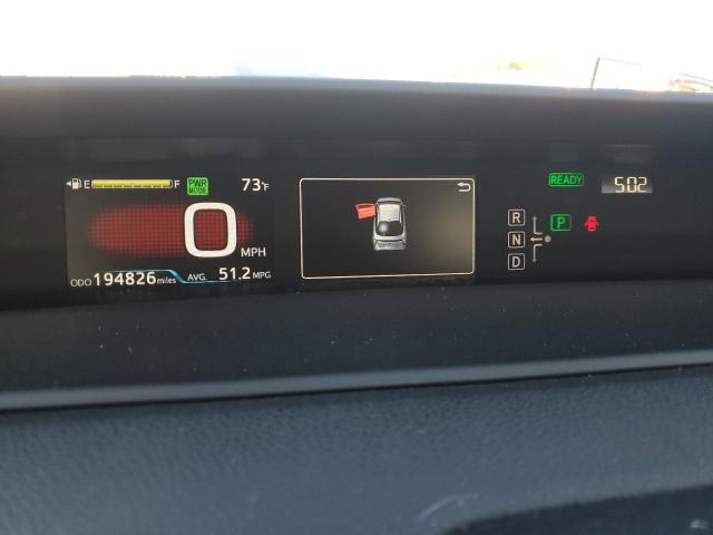 JTDKBRFU6G3505731 - 2016 TOYOTA PRIUS SILVER photo 9