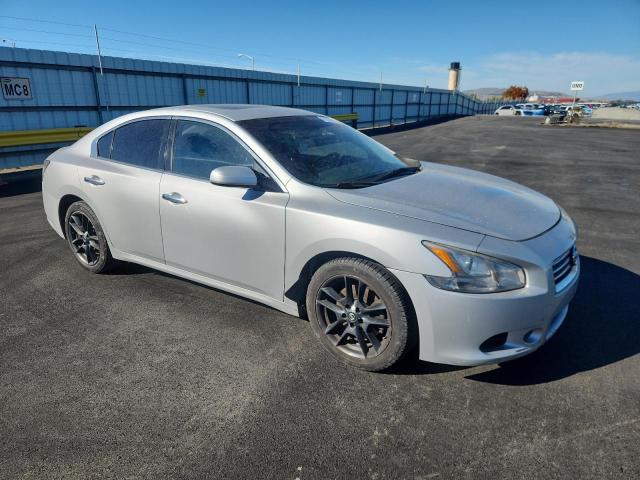 1N4AA5AP4DC835202 - 2013 NISSAN MAXIMA S SILVER photo 4