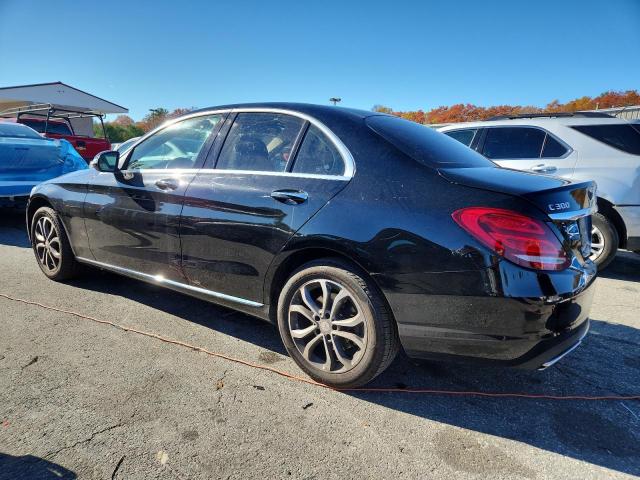 55SWF4KB5FU011809 - 2015 MERCEDES-BENZ C 300 4MATIC BLACK photo 2