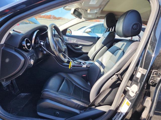 55SWF4KB5FU011809 - 2015 MERCEDES-BENZ C 300 4MATIC BLACK photo 7