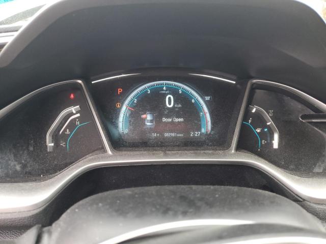 2HGFC2F79JH595172 - 2018 HONDA CIVIC EX SILVER photo 9