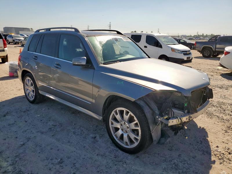 WDCGG5HB0DF960056 - 2013 MERCEDES-BENZ GLK 350 SILVER photo 4