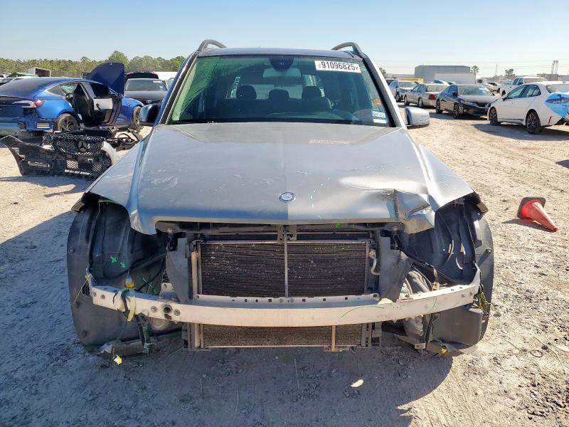 WDCGG5HB0DF960056 - 2013 MERCEDES-BENZ GLK 350 SILVER photo 5