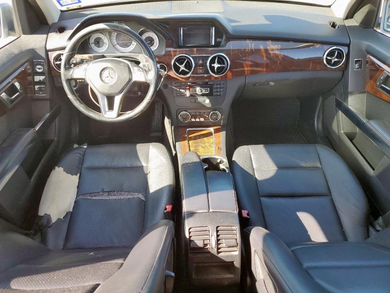 WDCGG5HB0DF960056 - 2013 MERCEDES-BENZ GLK 350 SILVER photo 8