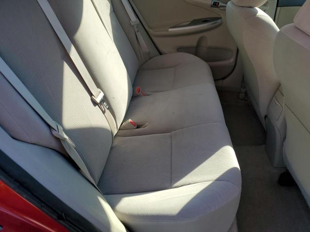 JTDBU4EE8B9163390 - 2011 TOYOTA COROLLA BASE RED photo 10