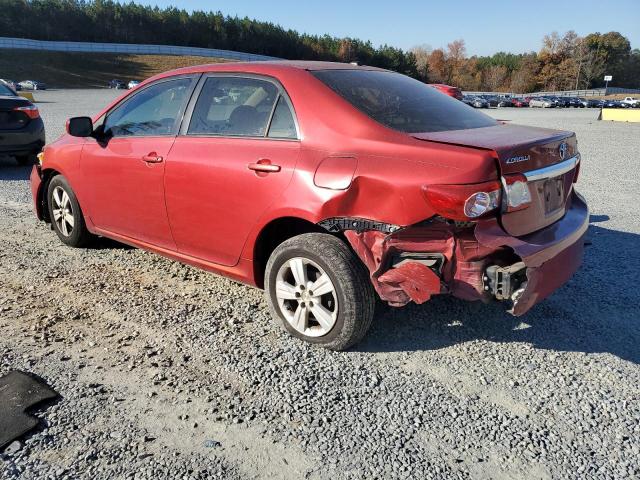 JTDBU4EE8B9163390 - 2011 TOYOTA COROLLA BASE RED photo 2