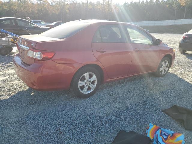 JTDBU4EE8B9163390 - 2011 TOYOTA COROLLA BASE RED photo 3