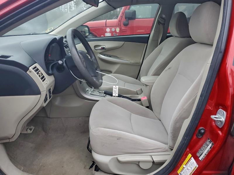 JTDBU4EE8B9163390 - 2011 TOYOTA COROLLA BASE RED photo 7