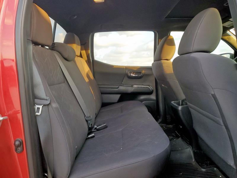 5TFCZ5AN5HX107459 - 2017 TOYOTA TACOMA DOUBLE CAB RED photo 10