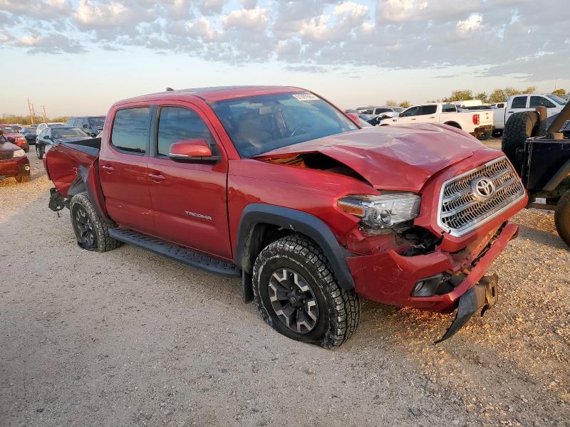 5TFCZ5AN5HX107459 - 2017 TOYOTA TACOMA DOUBLE CAB RED photo 4