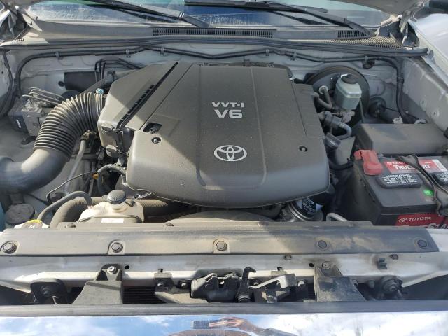 5TEJU62N97Z339595 - 2007 TOYOTA TACOMA DOUBLE CAB PRERUNNER SILVER photo 11