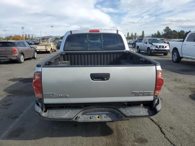 5TEJU62N97Z339595 - 2007 TOYOTA TACOMA DOUBLE CAB PRERUNNER SILVER photo 6