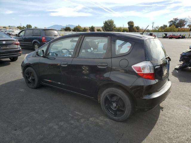 JHMGE87279S075218 - 2009 HONDA FIT BLACK photo 2