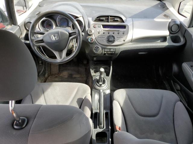 JHMGE87279S075218 - 2009 HONDA FIT BLACK photo 8