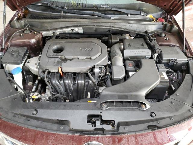 5XXGT4L34KG356083 - 2019 KIA OPTIMA LX Бордовый фото 11