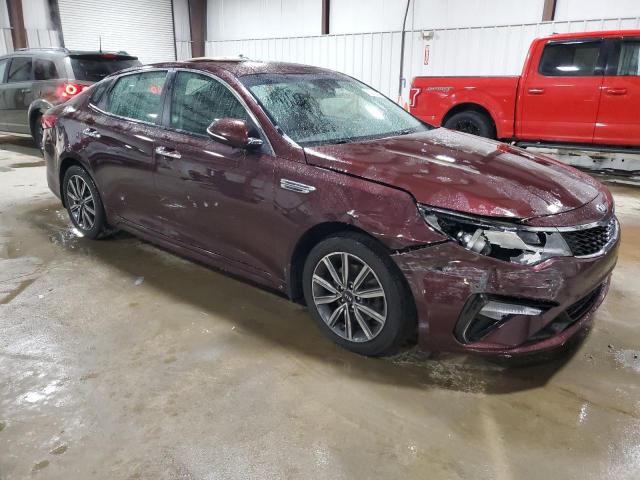 5XXGT4L34KG356083 - 2019 KIA OPTIMA LX Бордовый фото 4